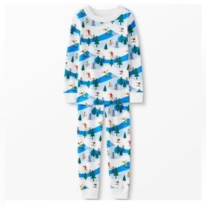 Hannah Andersson Ski Slope PJ Set- M
